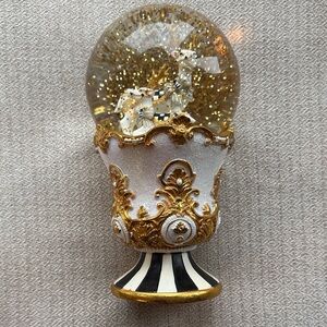 MacKenzie-Childs Golden Hour Deer Snow Globe